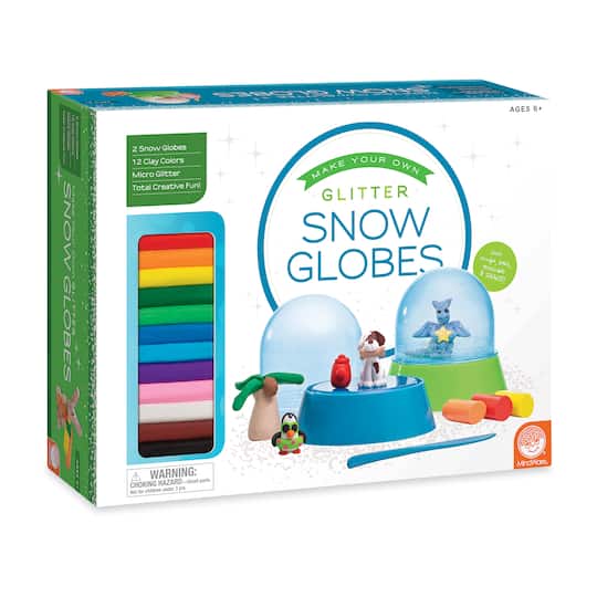 Make Your Own Glitter Snow Globes